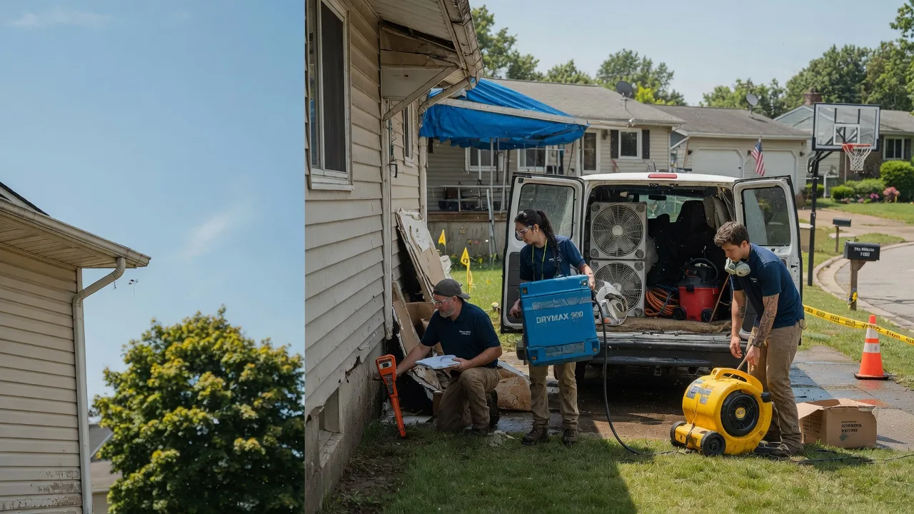 Ceiling Leak Cleanup in Trempealeau, WI near me